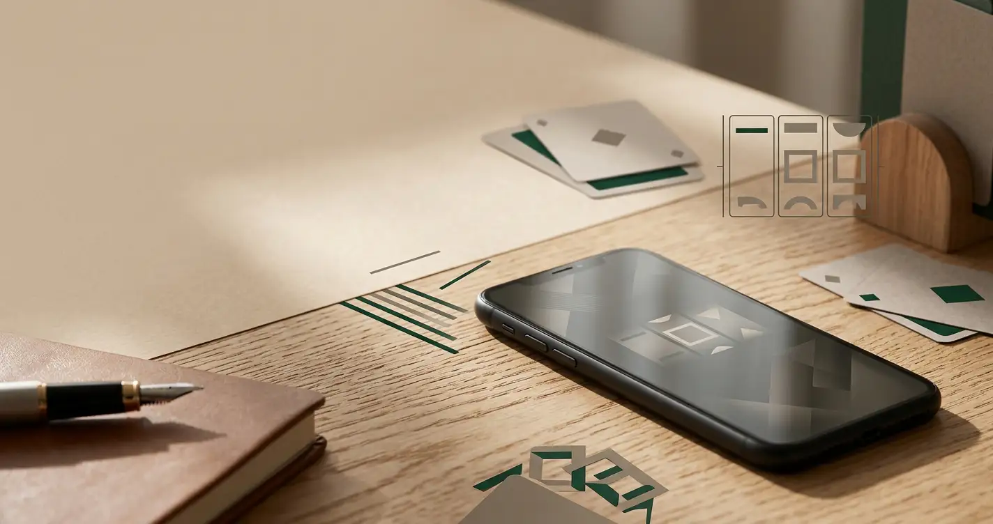 NV Casino auf einem Smartphone mit Casino-Symbolen im Hintergrund